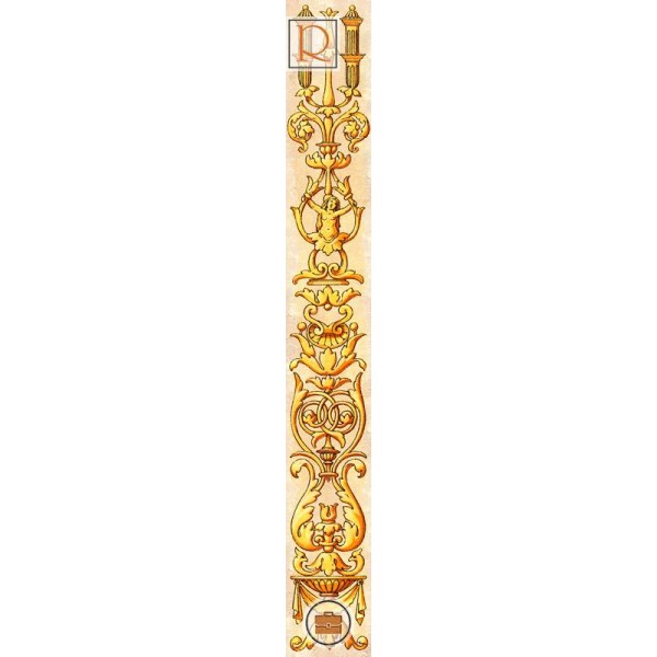 Фреска Renaissance Fresco Ornament (10134)