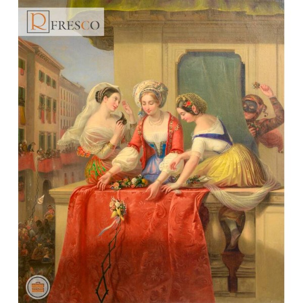 Фреска Renaissance Fresco Stories (7243)