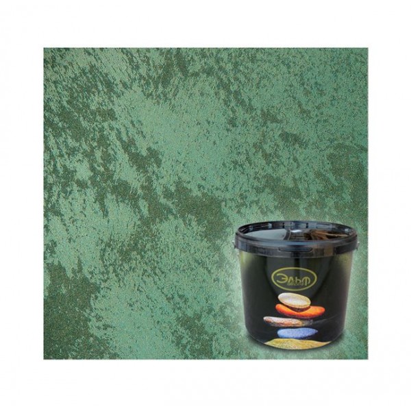 Декоративное покрытие с эффектом песчаных вихрей Эльф Декор Sahara Gold (5 кг)