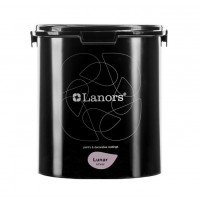 Перламутровая краска для стен Lanors Lunar Silver (3 кг) с эффектом рваного песка